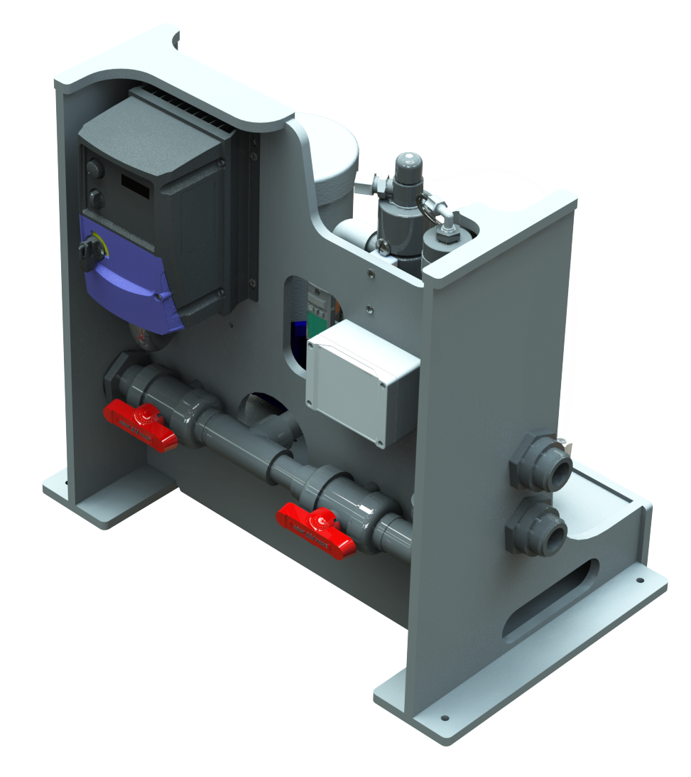 A-15400 LPB Progressive Cavity Polymer Makedown System